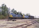 CSX 7824 & 6111 lead train F742 northbound